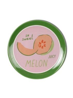 Melon Ceramic Plate Target Bullseye Playground Spring 2026
